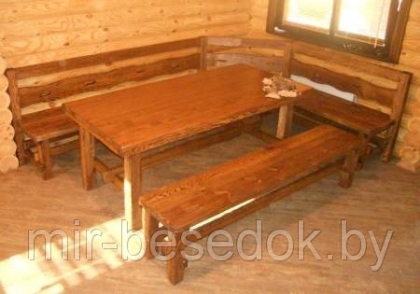 Комплект мебели обеденный из дерева в Минске 0003