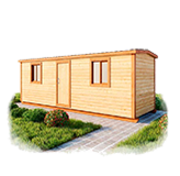 Бытовка, хозблок, сарай из дерева