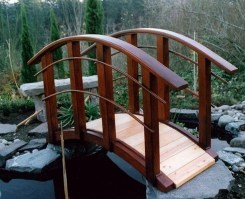 Мостик декоративный для сада под заказ 0003