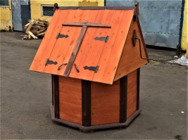 Колодец деревянный (вагонка) 0003