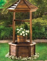 Колодец декоративный для сада 0004