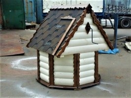 Колодец деревянный 0005