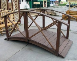 Мостик для сада под заказ в Минске 0006