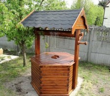 Колодец деревянный 0013