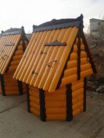 Колодец деревянный (блок-хаус) 0018