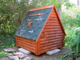 Колодец деревянный 0019