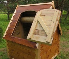 Колодец деревянный 0020