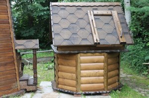 Колодец деревянный 0025