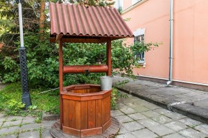 Колодец деревянный 0026