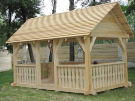 Деревянная беседка для сада, дачи 0247