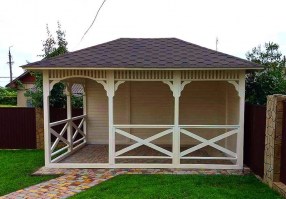 Беседка летняя 0252