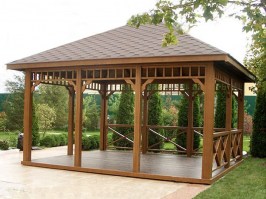 Беседка прямоугольная 0258