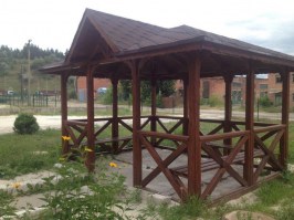 Беседка прямоугольная 0267
