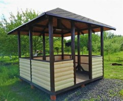 Беседка деревянная 0270