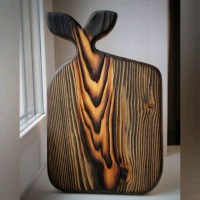 Разделочная доска, доска для сервировки (лиственница) 0023