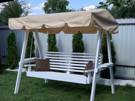 Качели садовые ЭКО 0113 (с тентом серии ПРЕМИУМ)