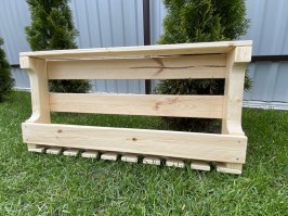 Винная полка настенная 0027