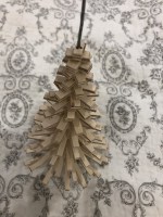 Елка из дерева декоративная 0031