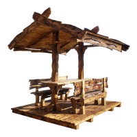 Беседка под старину (2,5х3м) 0275