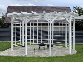 Беседка-пергола 0841