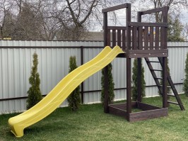 Детская игровая площадка с горкой 0118