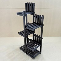 Полка напольная из дерева 0043