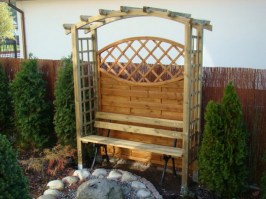 Деревянная пергола (арка) 0052