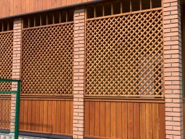 Решетка из лиственницы (пергола,шпалера) 0074