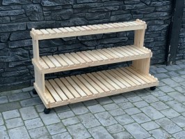 Подставка для цветов на колесиках 0053