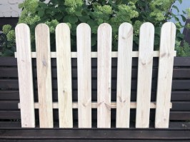 Забор деревянный 0035