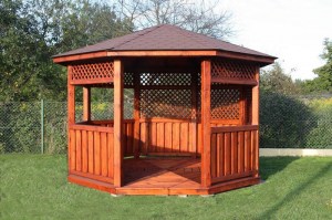 Беседка садовая деревянная 1051