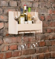 Винная полка настенная 0047