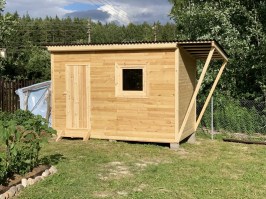 Хозблок деревянный 0058