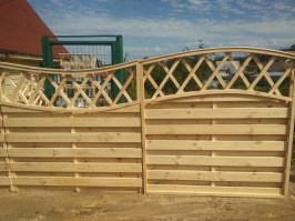 Забор деревянный 0037