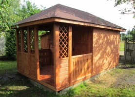 Беседка с хозблоком 1098