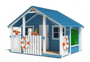 Игровой домик для детей (имитация бруса) 0114