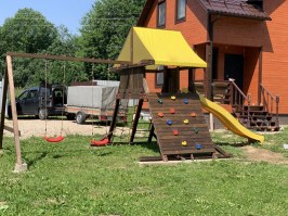 Деревянная игровая площадка 0133