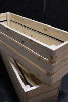 Ящик для хранения из дерева 0019