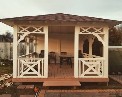 Летняя беседка 0871
