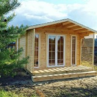 Беседка застекленная 0794