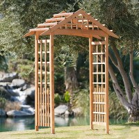 Деревянная пергола 0056