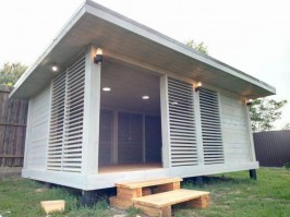 Деревянная садовая беседка 1001