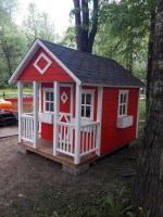 Игровой домик для детей (имитация бруса) 0153