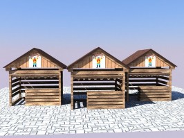 Ярмарочный домик 5037