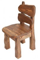 Стул под старину из дерева 0002