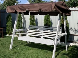 Качели садовые ЭКО 0105 (с тентом серии ПРЕМИУМ)