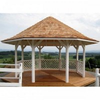 Беседка садовая (деревянная) 0957