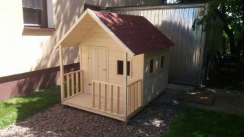 Игровой домик для детей из дерева 0066