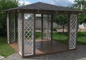 Беседка садовая в Минске 0533