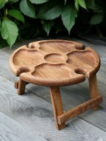 Винный столик (дуб) 0061